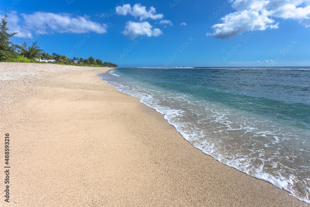 Plage des Brisants, Saint-Gilles, île de la Réunion Plage des Brisants, Saint-Gilles, île de la Réunion
