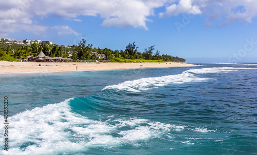 Plage des Brisants, Saint-Gilles, île de la Réunion 