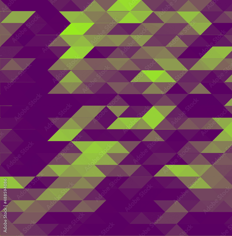 triangular green-brown abstraction pattern triangular green-brown abstraction pattern
