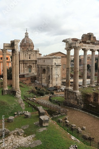 The Roman Forum in Rome