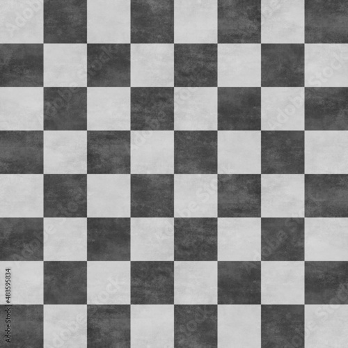 Black and white chess pattern with marble background  Abstract geometric texture pattern with squares  Checks pattern for tiles  decorative wall and floor tiles pattern design  luxury wallpaper 