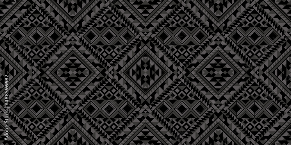 Inca tribal background. Seamless pattern.Vector. インカ部族のパターン 背景素材 Inca tribal background. Seamless pattern.Vector. インカ部族のパターン 背景素材