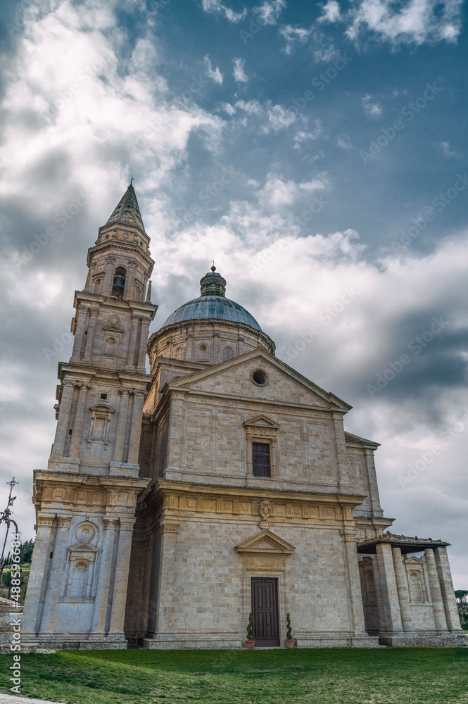 Tempio di San Biagio a Montepulciano, Siena, Italia