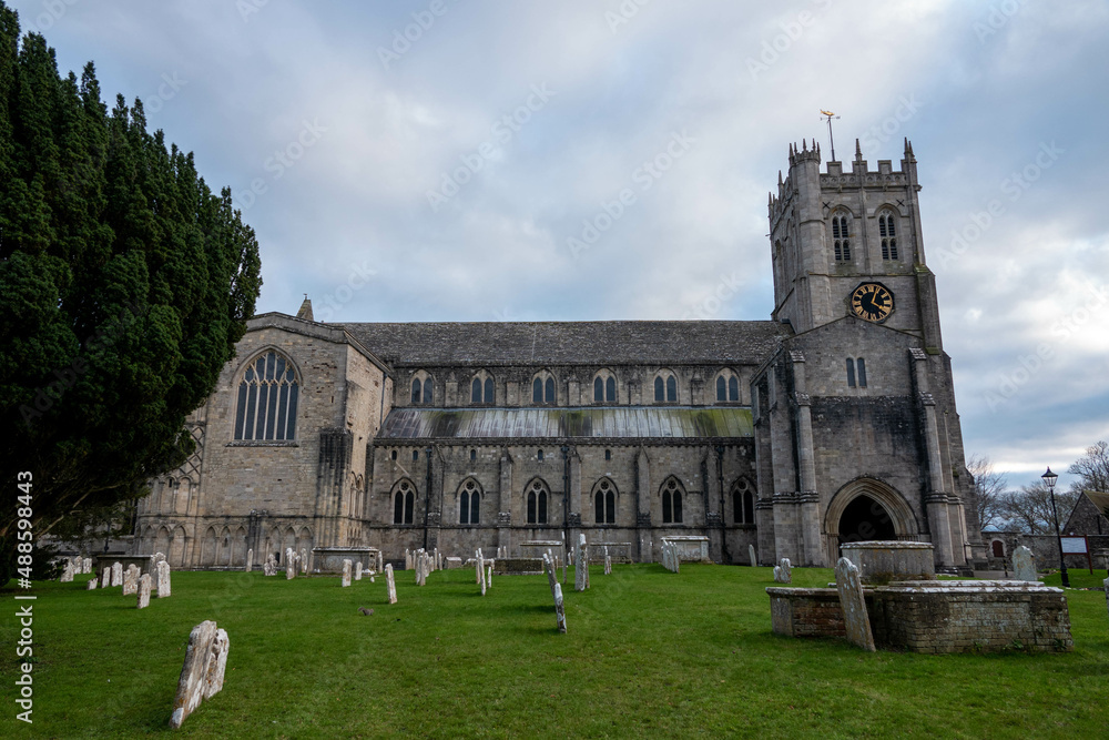 Christchurch Priory England Reputedly the longest parish church in England dating back to 1094