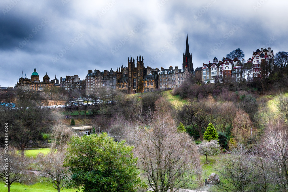 City view of the Edinburgh Park