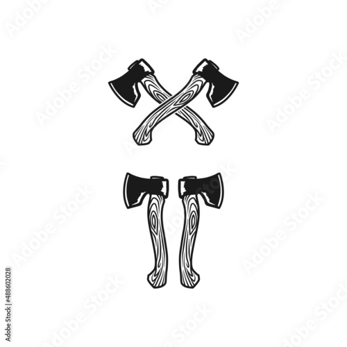 Black Axe Logo Crossed