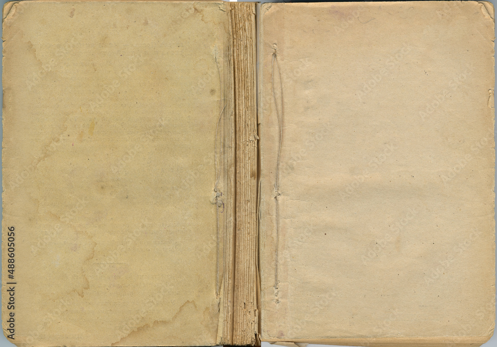 open old book