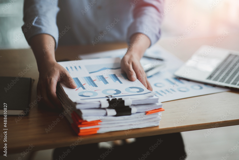 Business Documents, Auditor businesswoman checking searching document legal prepare paperwork or report for analysis TAX time,accountant Documents data contract partner deal in workplace office Business Documents, Auditor businesswoman checking searching document legal prepare paperwork or report for analysis TAX time,accountant Documents data contract partner deal in workplace office
