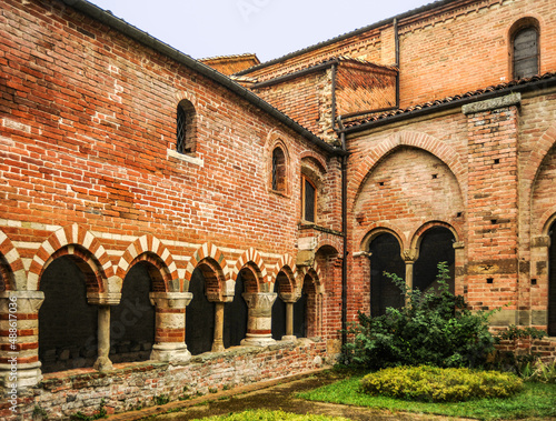 Vezzolano Abbey is an outstanding architectural complex of medieval Piedmont. Of particular interest is the arcade partition in the central nave of the basilica with reliefs of the 12th century.  