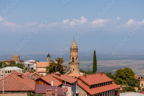 Sighnaghi (Signagi) is a georgian town in Georgia's easternmost region of Kakheti. Important center of Georgia's tourist industry. Sighnaghi is known as a Love