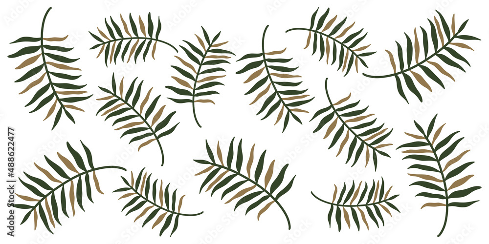 seamless background with leaves seamless background with leaves