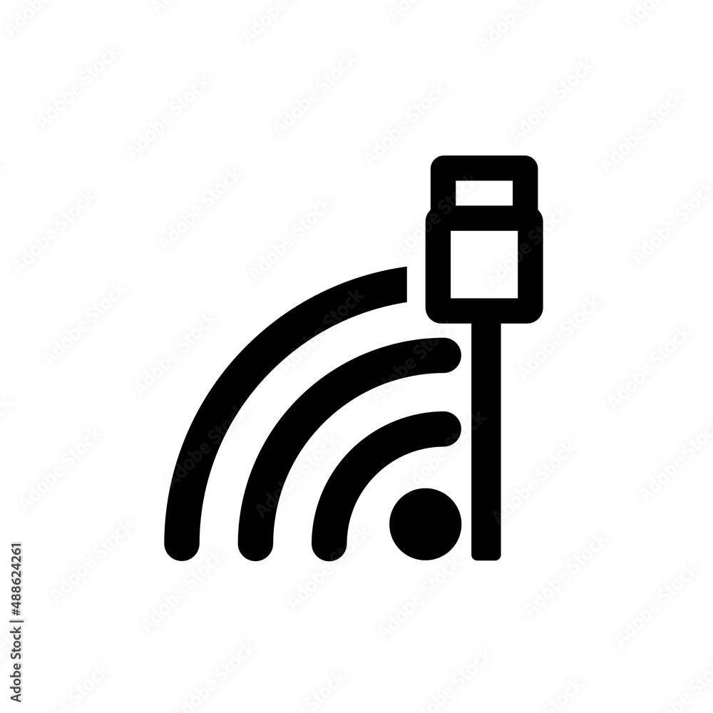 Network wi fi icon. Vector illustration Network wi fi icon. Vector illustration
