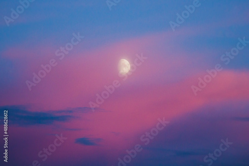 moon in clouds © Andrey