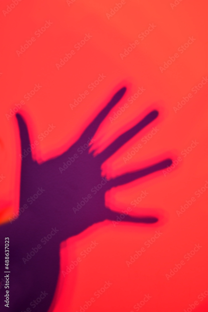 Hand shadow Hand shadow