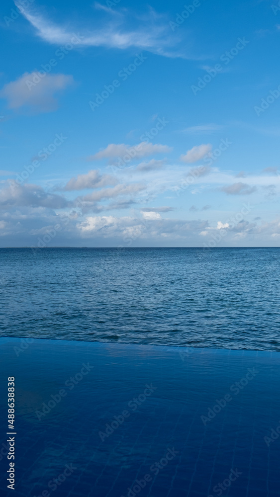 Obraz premium Horizon pool