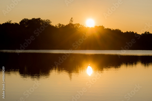 Spider Lake Sunset