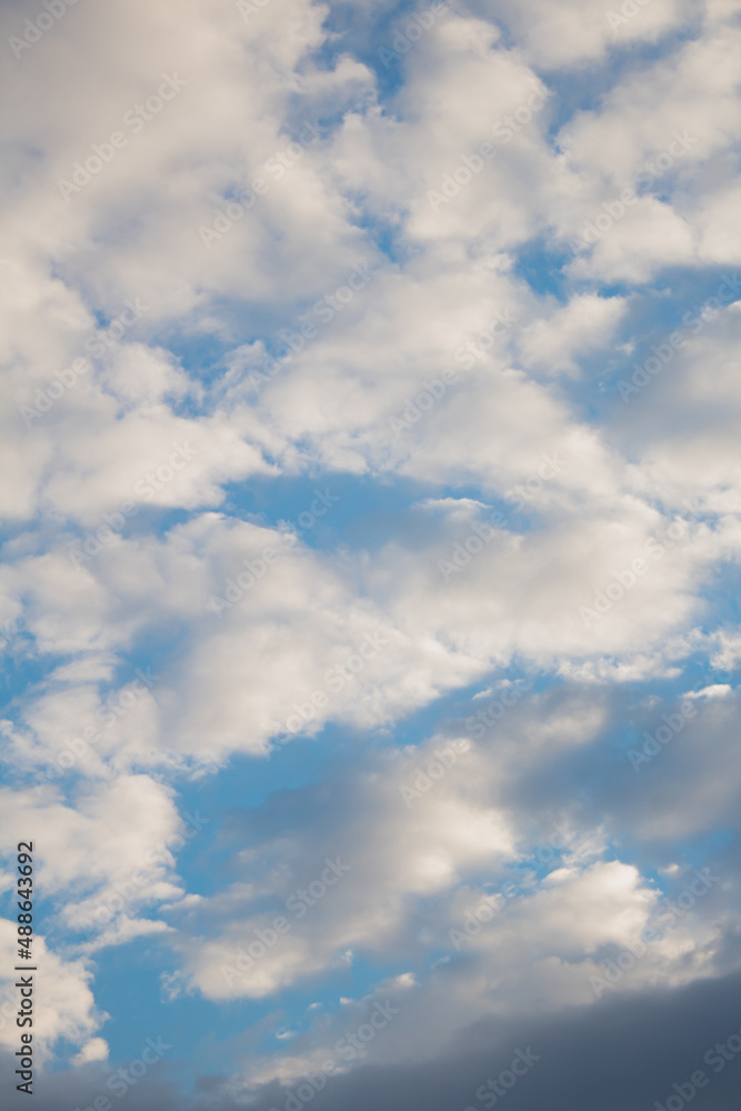 Obraz premium blue sky with clouds