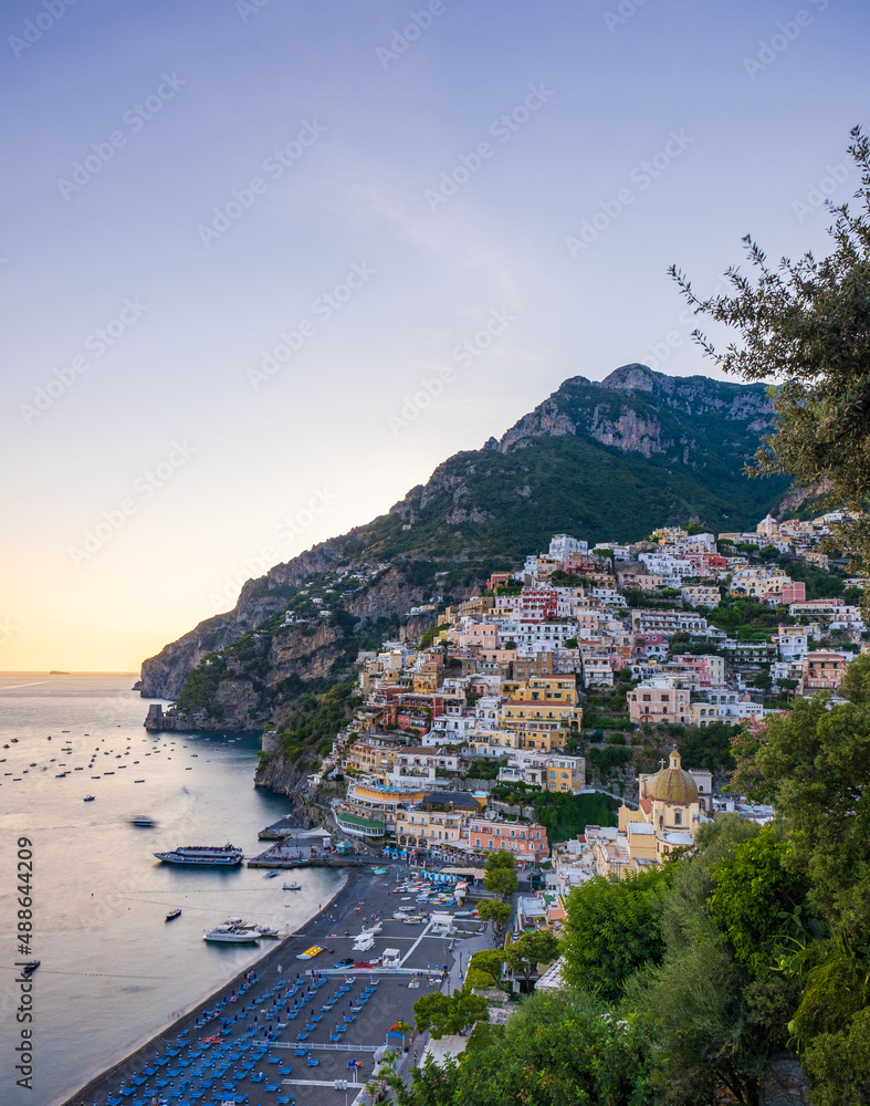Beautiful coastal towns of Italy - scenic Positano in Amalfi coast 2