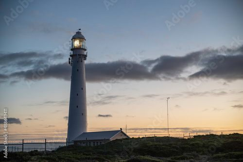 Lighthouse at sunset