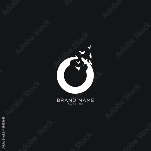 Alphabet letter Initial O logo and OO logo vector design, favicon, minimal, creative, symbol, sign, monogram, template, logotype, name, brand, startup, company, premium business typeface.