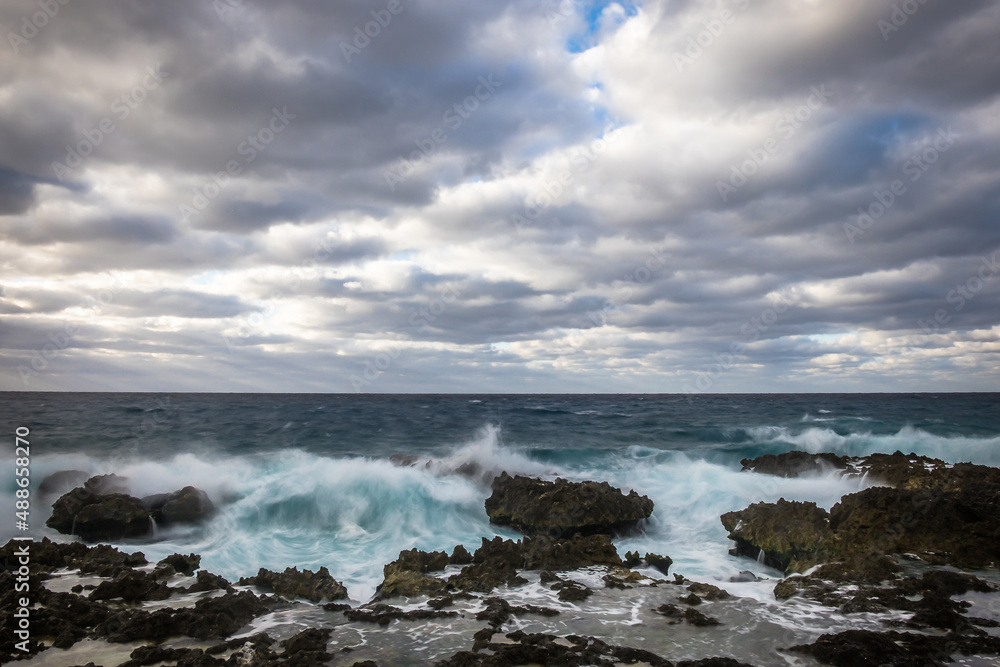 Storm over the Caribbean Sea, in the West Bay area, Grand Cayman, Cayman Islands
Storm over the Caribbean Sea, in the West Bay area, Grand Cayman, Cayman Islands