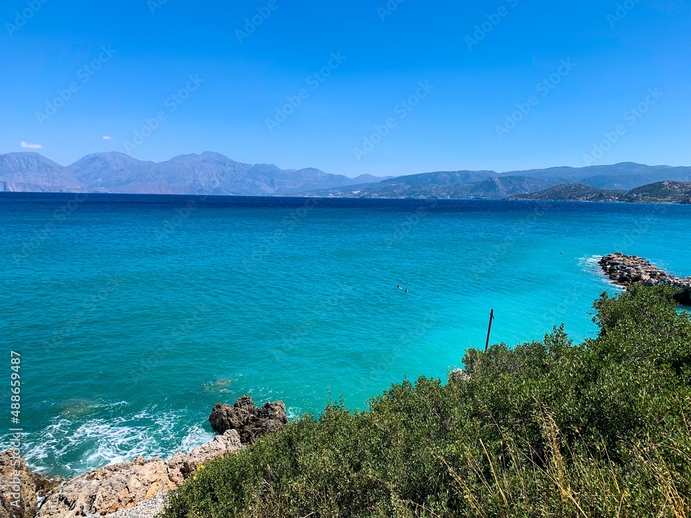 Obraz premium view from the sea
