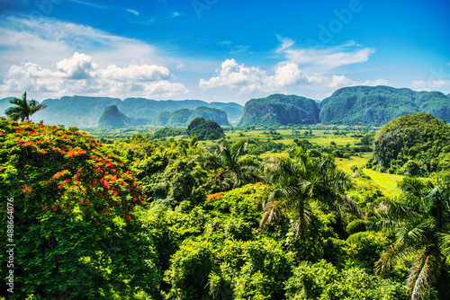 Canvas Print tropical Nature UNESCO Vinales