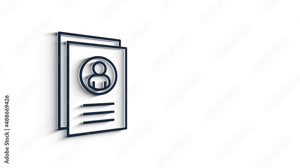 Business 3D shadow icon. Marketing network. Money line icon. Motion graphics. Business 3D shadow icon. Marketing network. Money line icon. Motion graphics.