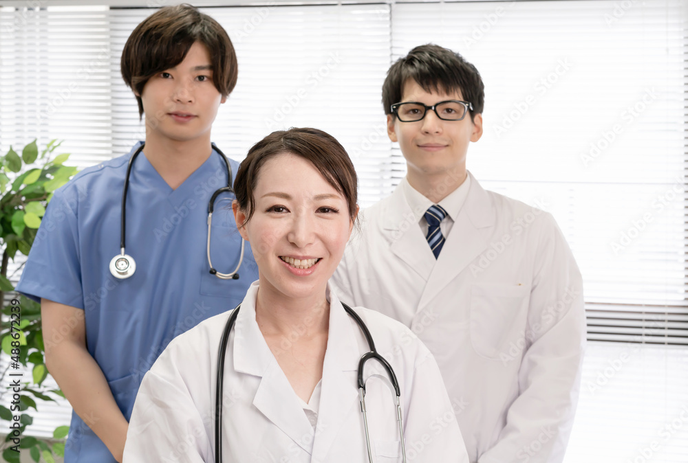 Fototapeta premium 医療チーム