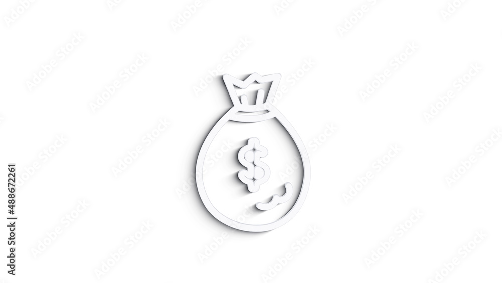 Money, finance, payments. Finance 3D shadow icon design. outline web icon. Motion graphics. Money, finance, payments. Finance 3D shadow icon design. outline web icon. Motion graphics.
