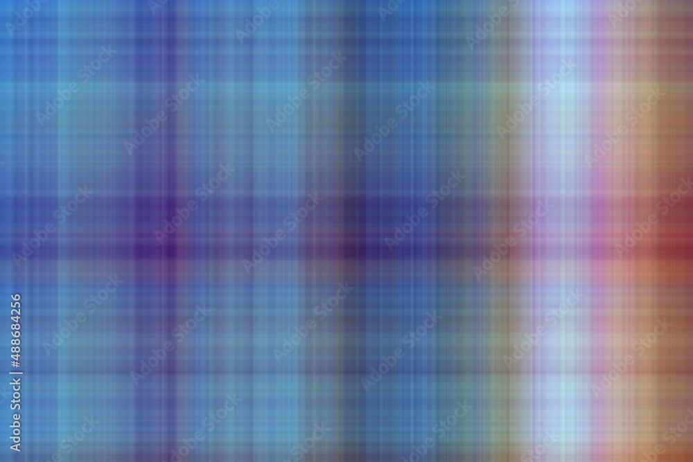 Fototapeta premium Abstract blurred colorful background with mesh line shapes and pastel colors. Textured backdrop