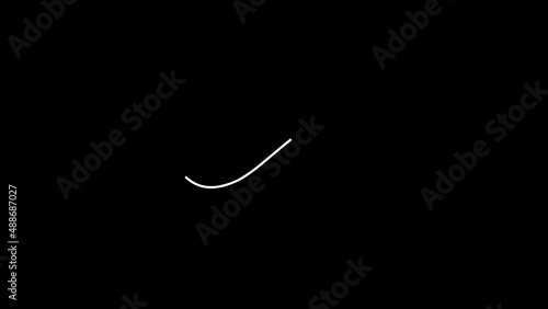 infinity symbol eternal looping animation for loading animation