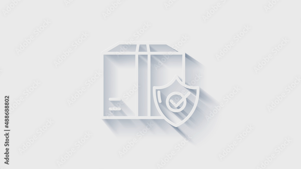 Map navigation 3D shadow icon isolated on white background. Outline web icon. Motion graphics. Map navigation 3D shadow icon isolated on white background. Outline web icon. Motion graphics.