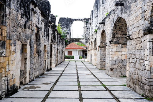 Cuartel Baluarte Ruins in Oslob, Cebu, Philippines 