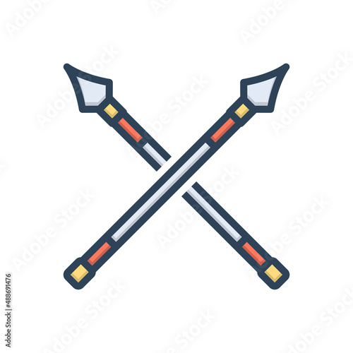 Color illustration icon for Lance