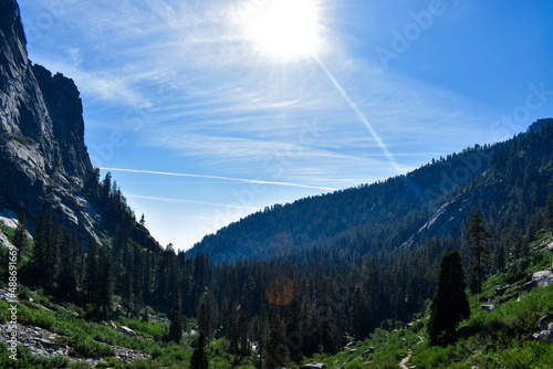 sequoia national park trail view of mountains