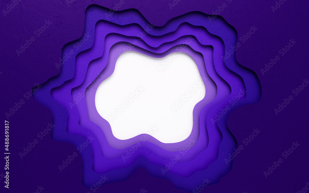 Paper cut and multilayer cure background, 3d rendering. Paper cut and multilayer cure background, 3d rendering.