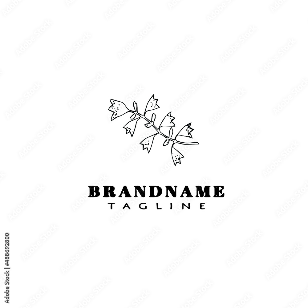 flower logo cartoon icon design template black isolated vector illustration flower logo cartoon icon design template black isolated vector illustration