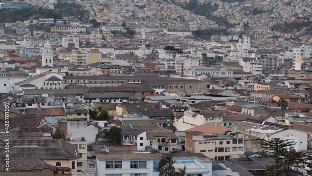 Centro Historico de quito 50 mm Inspire 2 x7 camera shot Centro Historico de quito 50 mm Inspire 2 x7 camera shot