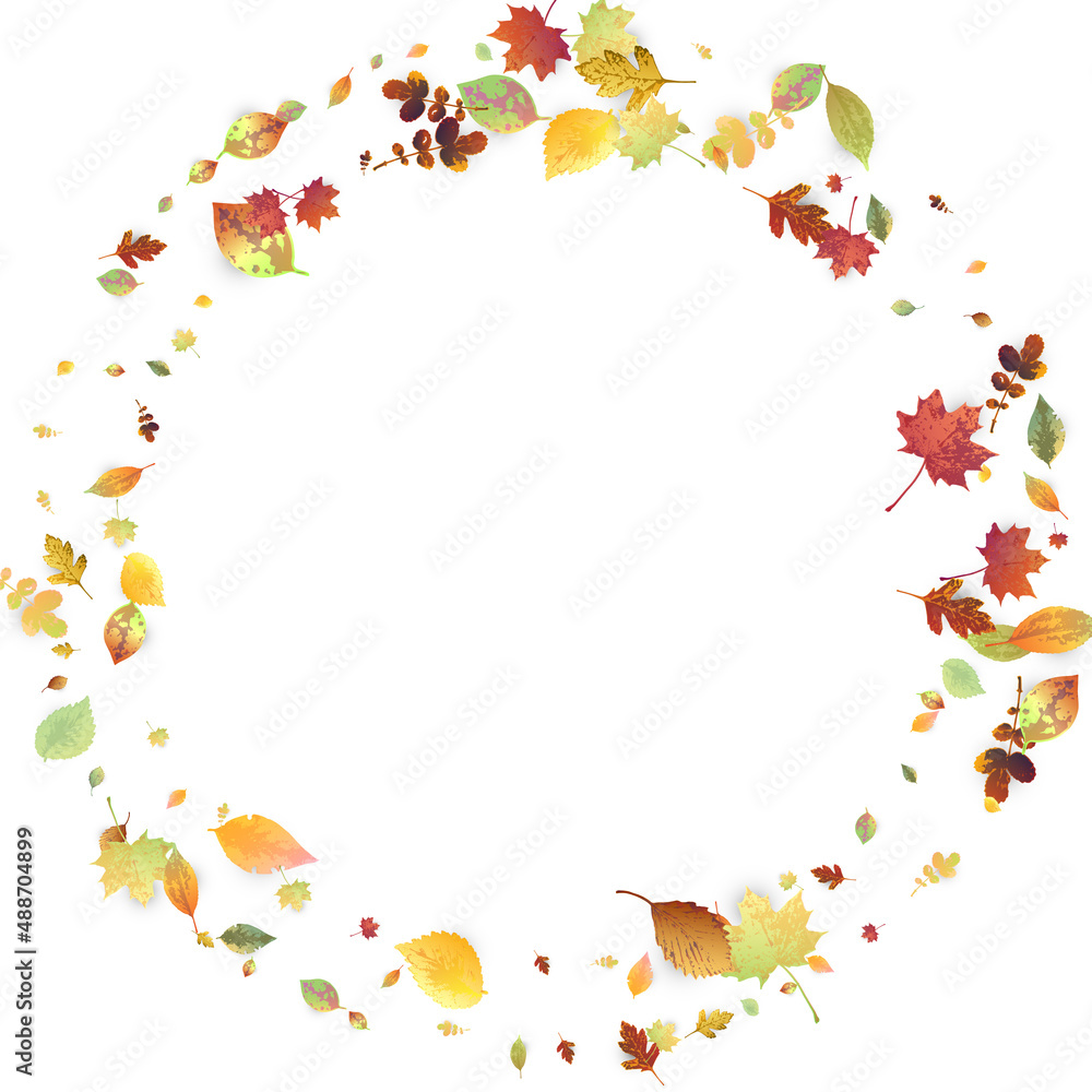 Leaves Falling Autumn Foliage Chaotic Leaf Flying Leaves Falling Autumn Foliage Chaotic Leaf Flying