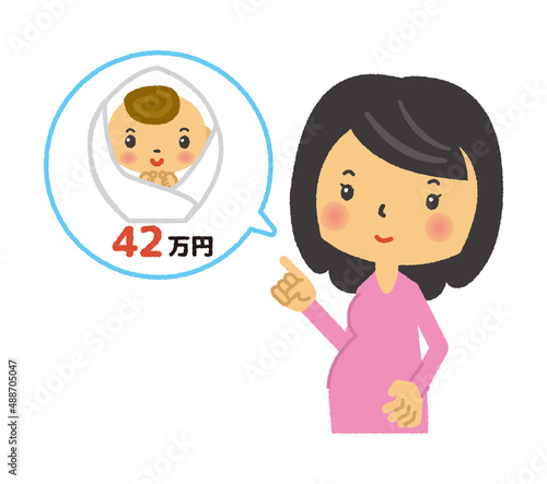 妊娠　妊婦　マタニティ　三頭身
