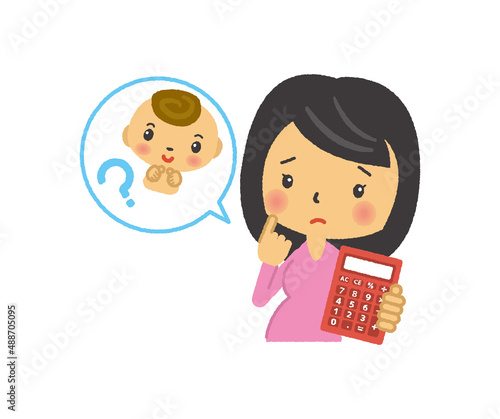 妊娠　妊婦　マタニティ　三頭身