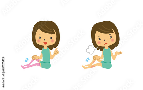 人　三頭身　イラスト
