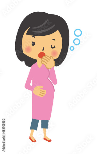 妊娠　妊婦　マタニティ　三頭身