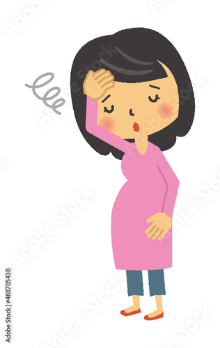 妊娠　妊婦　マタニティ　三頭身
