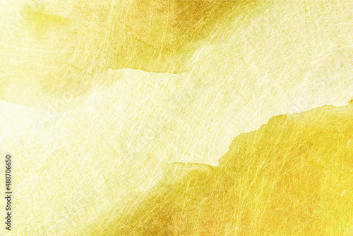 波紋と金色の和紙の背景素材（アブストラクト） 