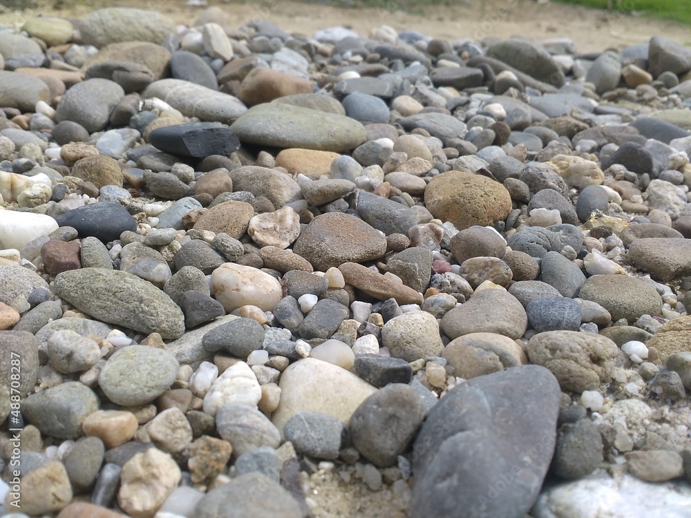 pebbles on the beach pebbles on the beach