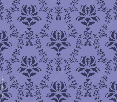 Damask Seamless Pattern