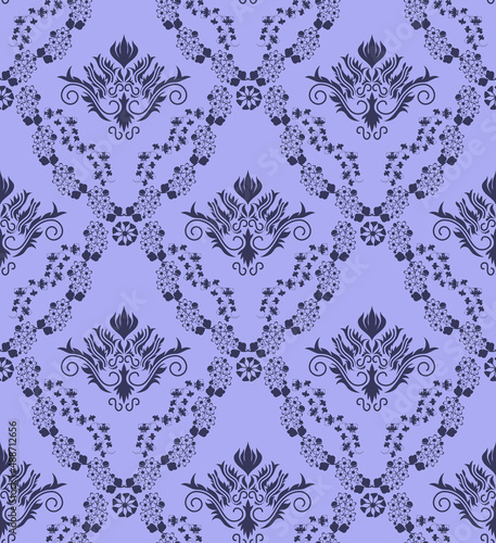 Damask Seamless Pattern