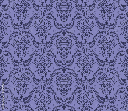 Damask Seamless Pattern